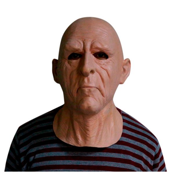 13 Types Old Man Scary Mask Cosplay Full Head Latex Mask Halloween Horror Funny Cosplay Party Mask Old Man Helmet Real Mask #916