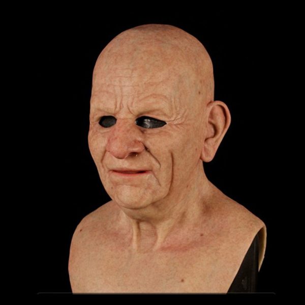 13 Types Old Man Scary Mask Cosplay Full Head Latex Mask Halloween Horror Funny Cosplay Party Mask Old Man Helmet Real Mask #916