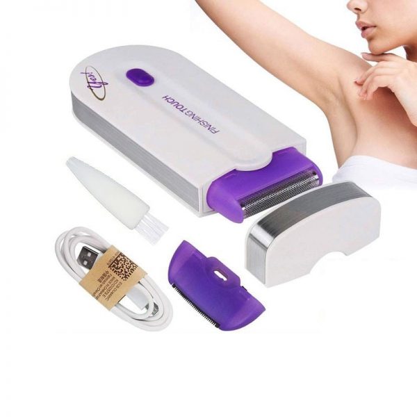 Women Body Face Leg Bikini Hand Shaver Hair Remover Painless Hair Removal Kit Laser Touch Epilator USB Rechargeable