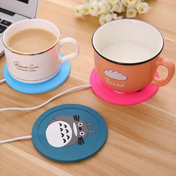 USB Home Office Insulation Cup Pad Heat Heater Milk Tea Coffee Mug Warmer